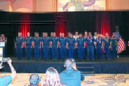 Fifteen firefighter recruits graduated on Friday